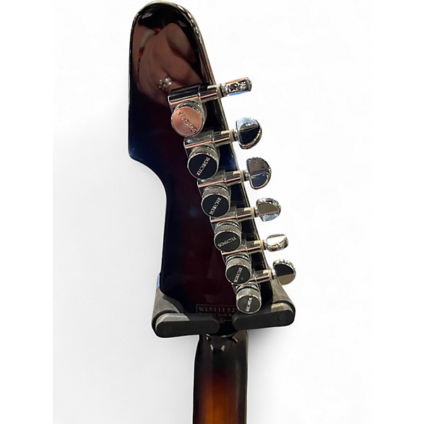 Used Schecter Guitar Research Avenger Custom HT 3 Color Sunburst Solid Body Electric Guitar