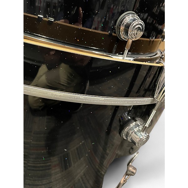 Used DW 4 Piece Performance Series BLACK MIRA Drum Kit