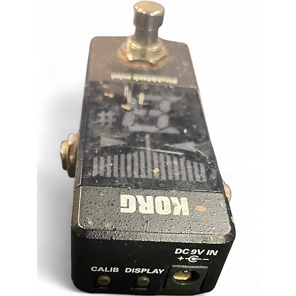 Used KORG PB01 Pitchblack Chromatic Tuner Pedal