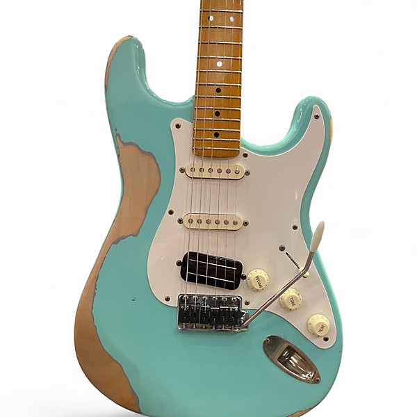 Used ESP 400 SERIES ROBIN EGG BLUE Solid Body Electric Guitar