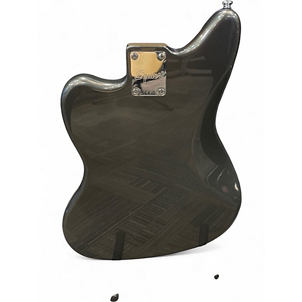 Used Squier AFFINITY SERIES JAGUAR Charcoal Electric Bass Guitar