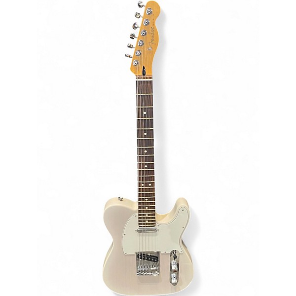 Used Fender PLAYER II CHAMBERED ASH TELECASTER Trans White Solid Body Electric Guitar