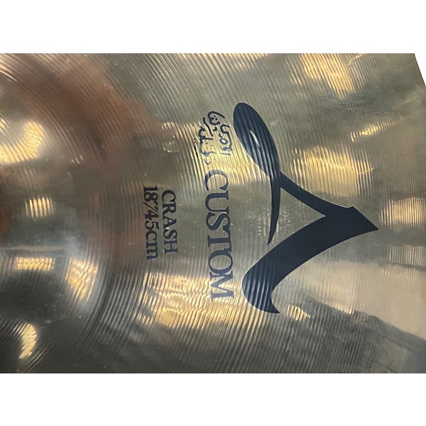 Used Zildjian 16in A Custom Crash Cymbal