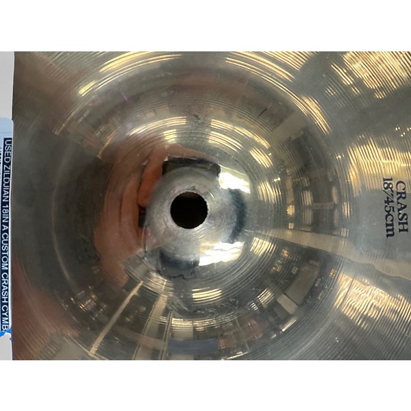 Used Zildjian 16in A Custom Crash Cymbal