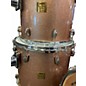 Used 1998 Yamaha 6 Piece Maple Custom Absolute Pink Champagne Drum Kit