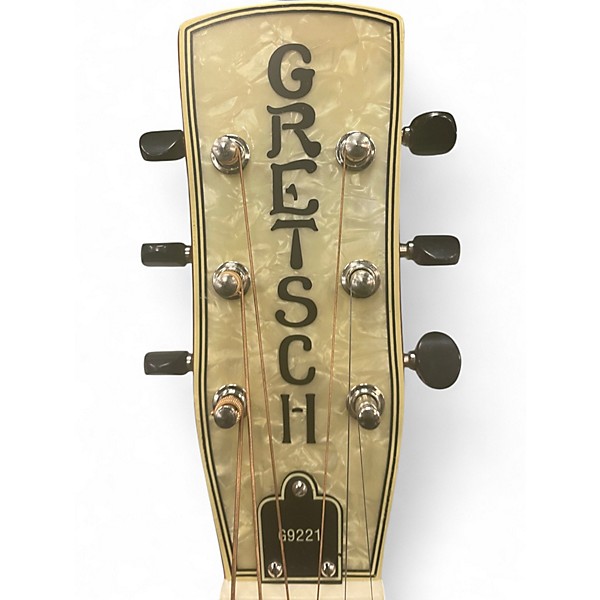 Used Gretsch Guitars G9221 Silver Resonator Guitar