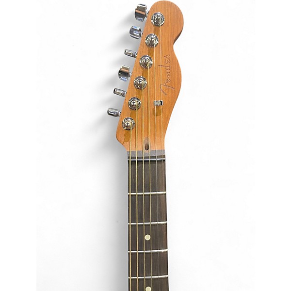 Used Fender American Acoustasonic Telecaster Natural Acoustic Electric Guitar