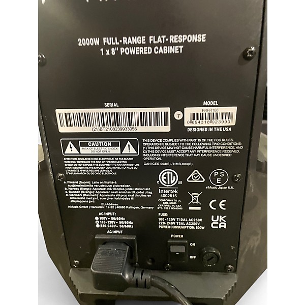 Used HeadRush FRFR-108 Powered Monitor