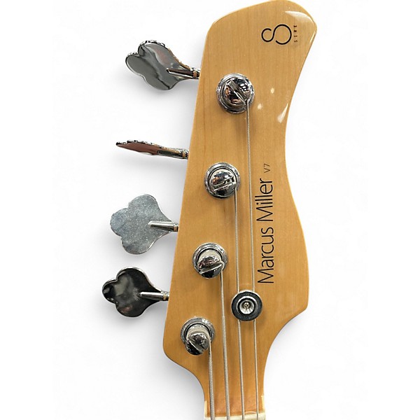 Used Sire Marcus Miller V7 Alder 2 Tone Sunburst Electric Bass Guitar