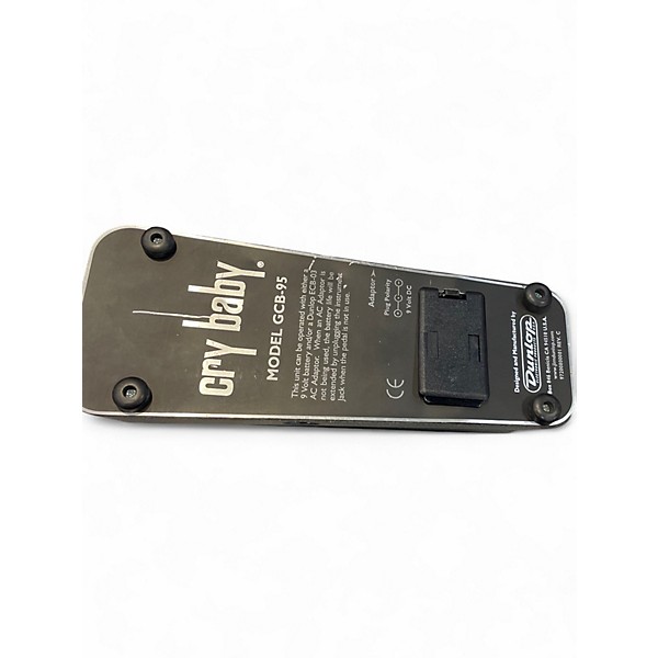 Used Dunlop GCB95 Original Crybaby Wah Effect Pedal