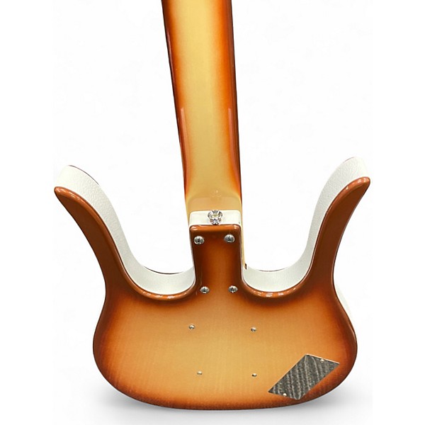 Used Danelectro LONGHORN Antigua Electric Bass Guitar