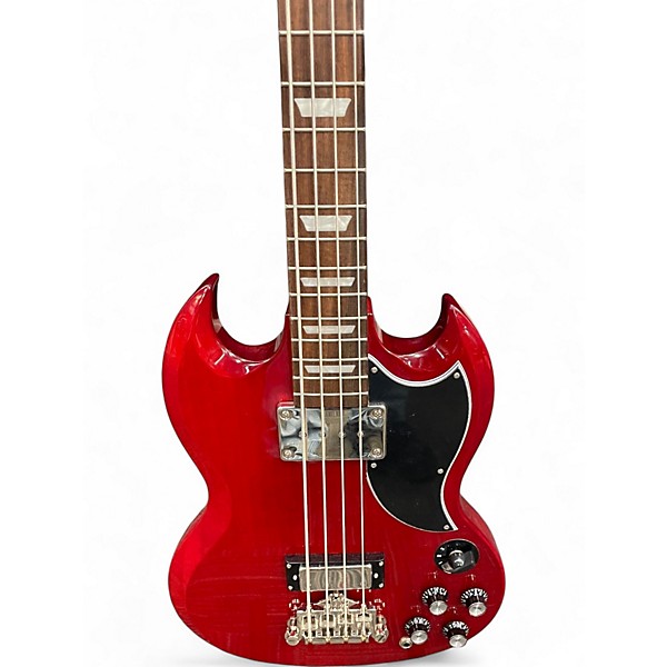 Used Epiphone EB3 Red Electric Bass Guitar