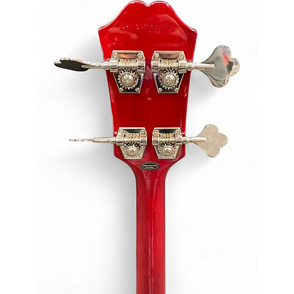 Used Epiphone EB3 Red Electric Bass Guitar