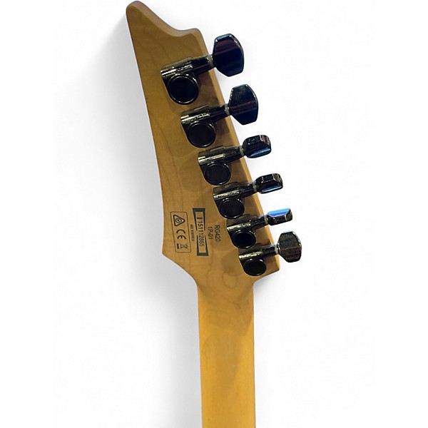 Used Ibanez RG420CMN RG Series Black Stain Solid Body Electric Guitar