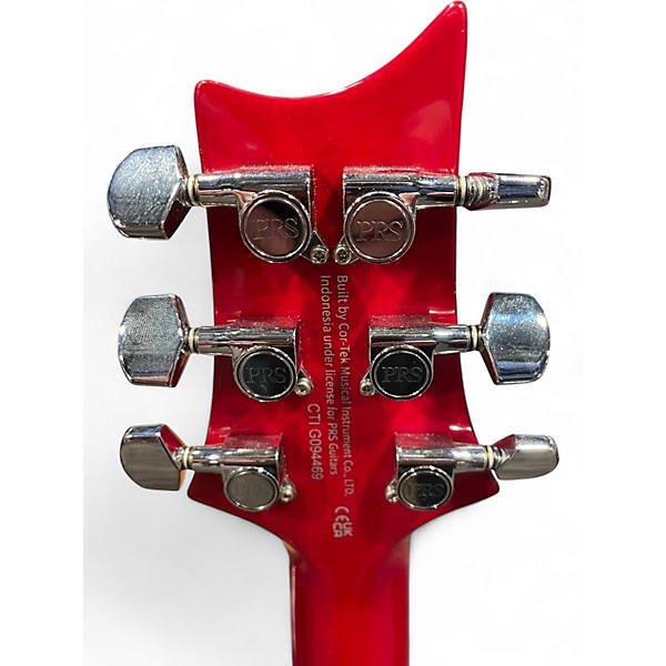 Used 2025 PRS SE Custom 24 Charcoal BURST Solid Body Electric Guitar