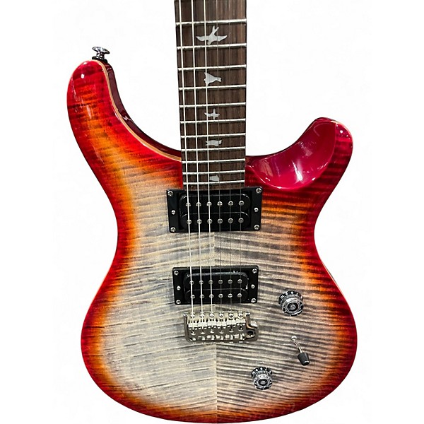 Used 2025 PRS SE Custom 24 Charcoal BURST Solid Body Electric Guitar