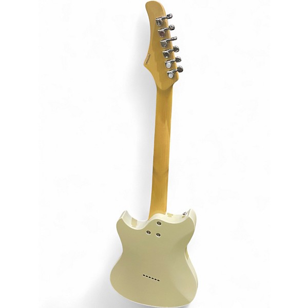 Used Cave And Canary Meteor Alpine White Solid Body Electric Guitar