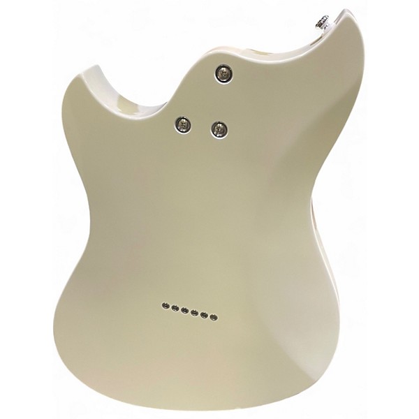 Used Cave And Canary Meteor Alpine White Solid Body Electric Guitar