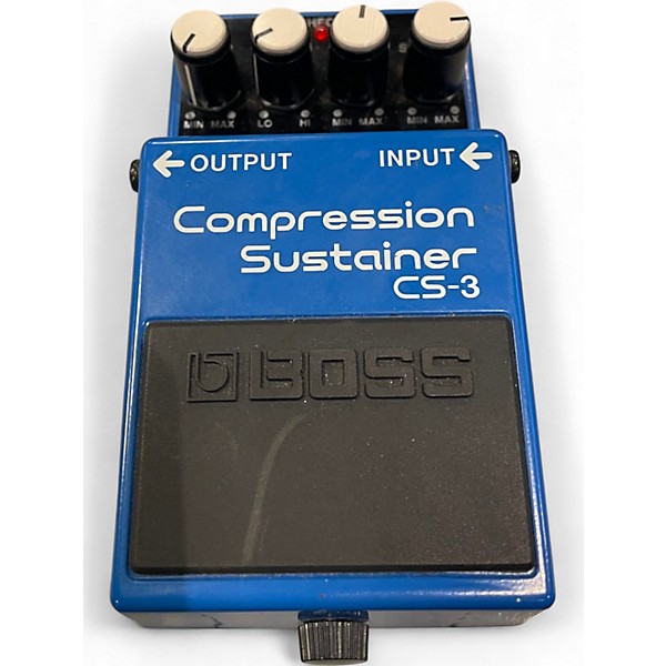 Used BOSS CS3 Compressor Sustainer Effect Pedal