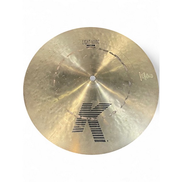Used Zildjian 14in K Light Hi Hat Pair Cymbal