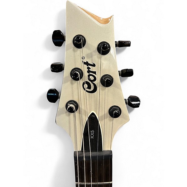 Used Cort KX5 Antique White Solid Body Electric Guitar