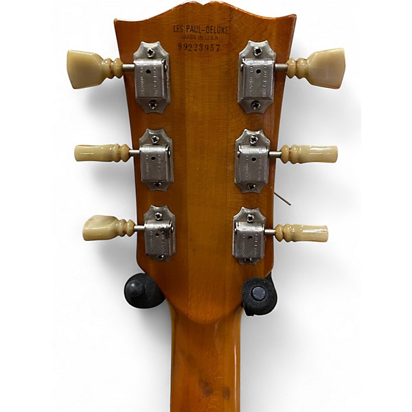 Vintage 1975 Gibson Les Paul Deluxe Gold Top Solid Body Electric Guitar