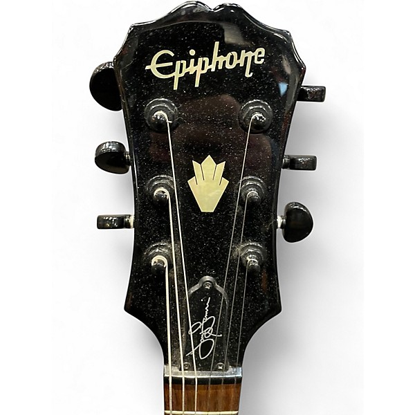 Used Epiphone Tony Iommi SG Custom Black Solid Body Electric Guitar