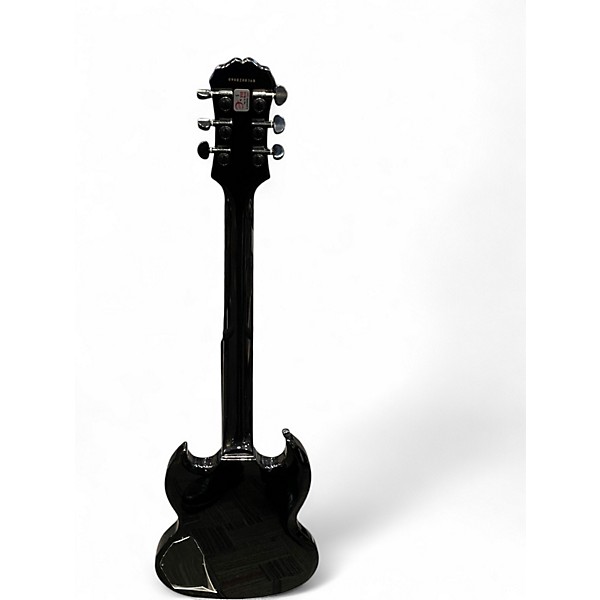 Used Epiphone Tony Iommi SG Custom Black Solid Body Electric Guitar