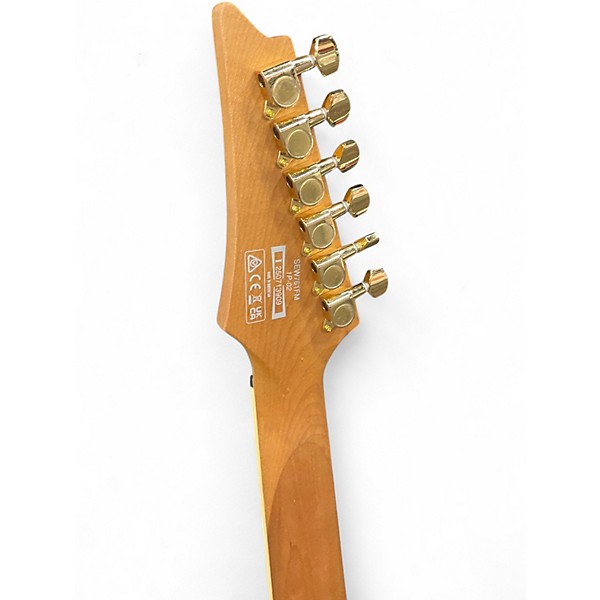 Used Ibanez SEW761FM Satin Natural Solid Body Electric Guitar