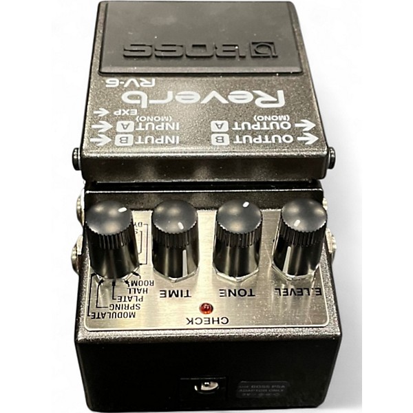 Used BOSS RV6 Digital Reverb Effect Pedal