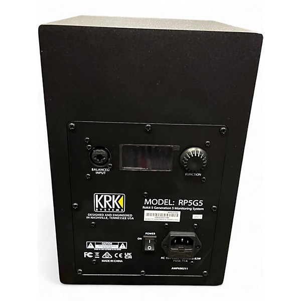Used 2025 KRK RP5G5 ROCKIT 5 Powered Monitor