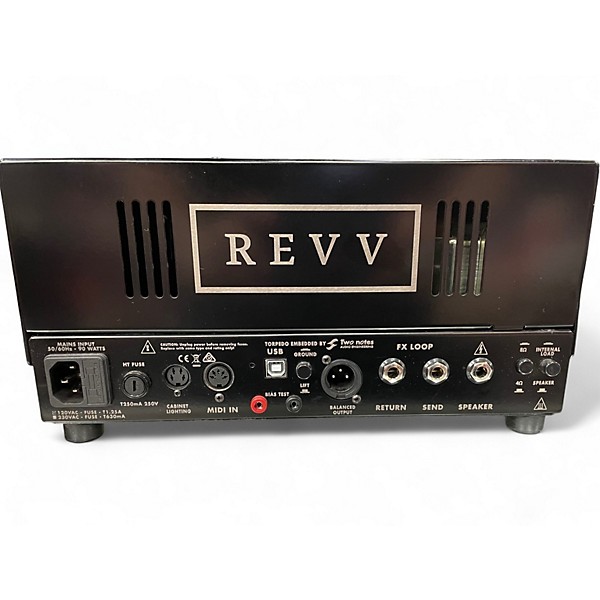Used Revv Amplification D20 Tube Guitar Amp Head