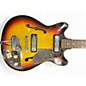 Vintage 1960s Teisco EP8T 3 Tone Sunburst Hollow Body Electric Guitar