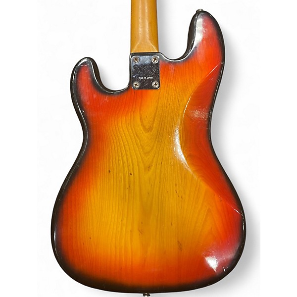 Used Hohner P STYLE FRETLESS BASS 3 Color Sunburst Electric Bass Guitar