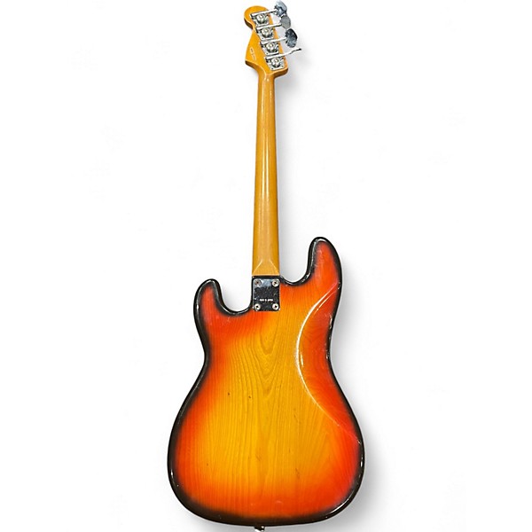 Used Hohner P STYLE FRETLESS BASS 3 Color Sunburst Electric Bass Guitar