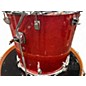 Used Ludwig 4 Piece Centennial Red Sparkle Drum Kit