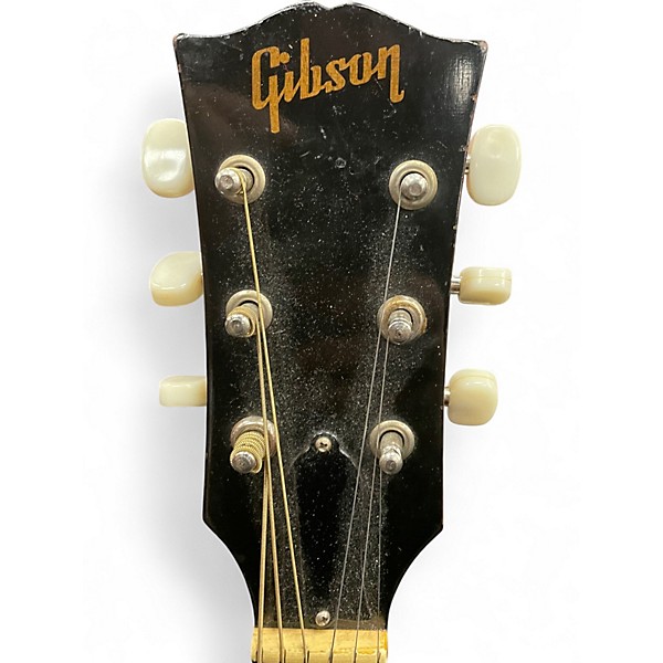 Vintage 1966 Gibson LG-1 2 Tone Sunburst Acoustic Electric Guitar