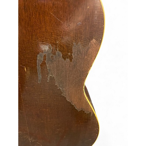 Vintage 1966 Gibson LG-1 2 Tone Sunburst Acoustic Electric Guitar