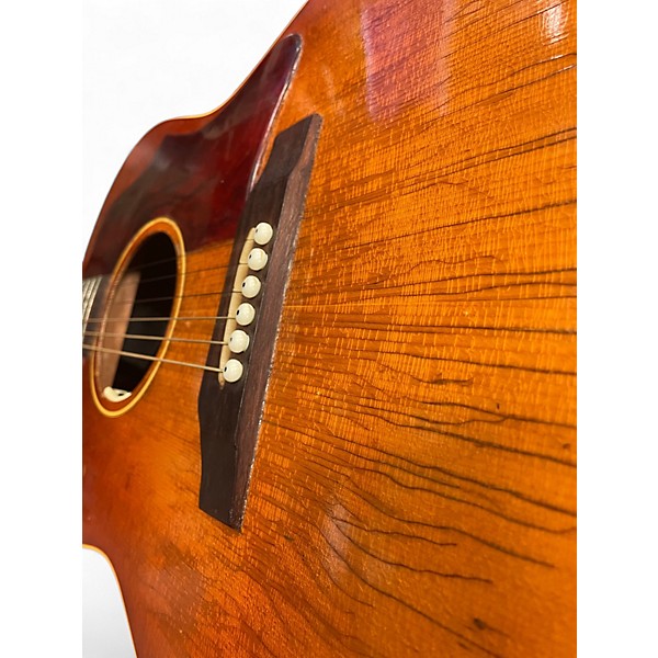 Vintage 1966 Gibson LG-1 2 Tone Sunburst Acoustic Electric Guitar