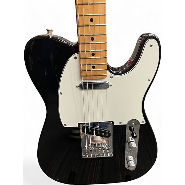 Used Fender Player II Telecaster Black Solid Body Electric Guitar