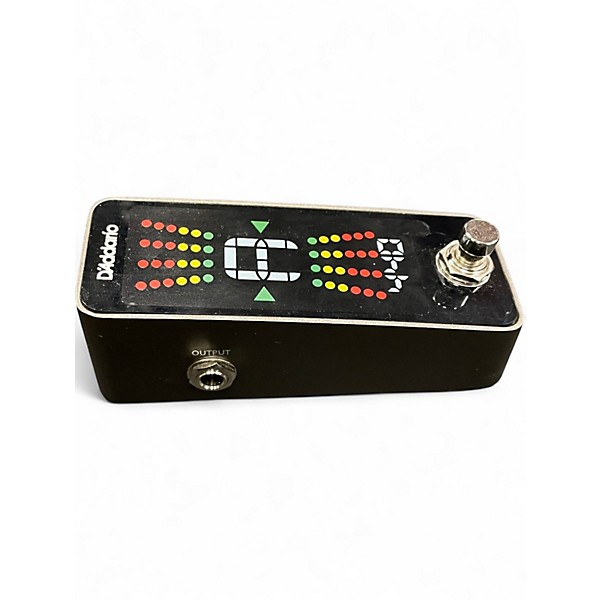 Used D'Addario PWCT23 Chromatic Plus Black Tuner Pedal