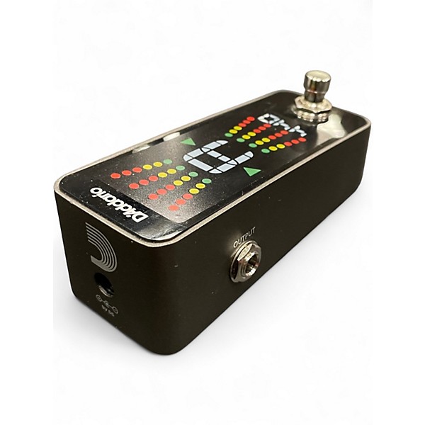 Used D'Addario PWCT23 Chromatic Plus Black Tuner Pedal