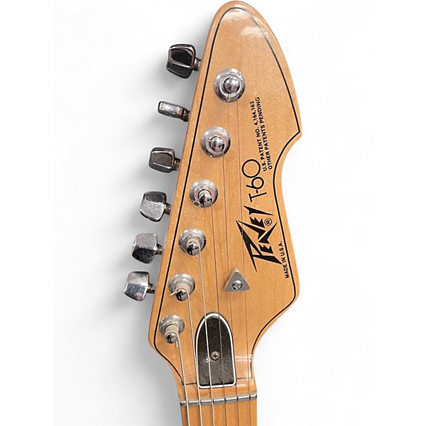 Vintage 1980 Peavey T60 White Solid Body Electric Guitar