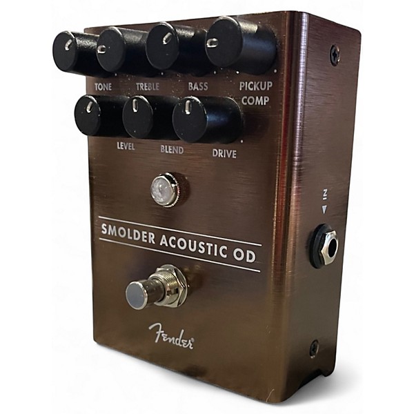 Used Fender Smolder Acoustic Overdrive Effect Pedal