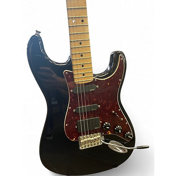 Used Fender American Performer Stratocaster HSS Black Solid Body Electric Guitar