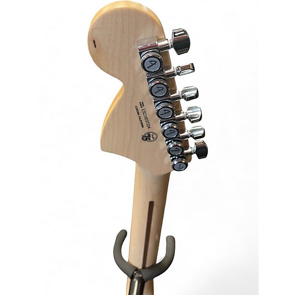 Used Fender American Performer Stratocaster HSS Black Solid Body Electric Guitar