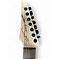 Used Legator ninja n7 slaughter bone white blood splater Solid Body Electric Guitar
