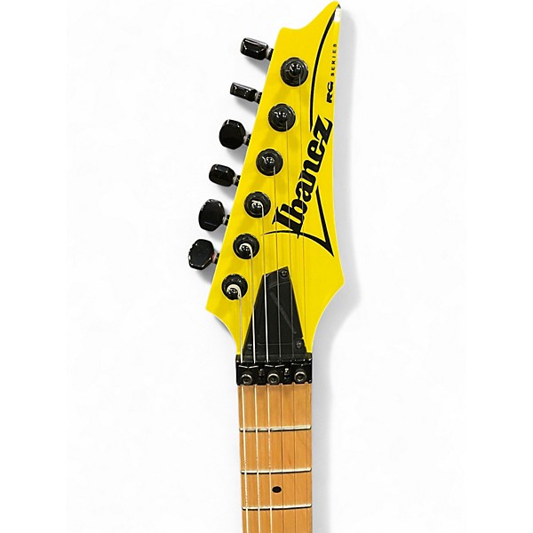 Used Ibanez RG450MB Desert Sun Yellow Solid Body Electric Guitar