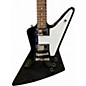 Used Epiphone Explorer Black Solid Body Electric Guitar