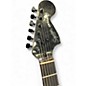 Used Squier AFFINITY SERIES JAGUAR  Metallic Black Solid Body Electric Guitar